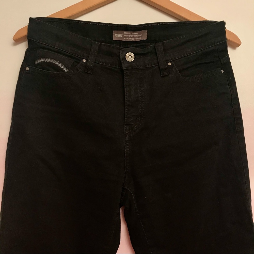Levi's Women's High-Rise Black Slim Jeans